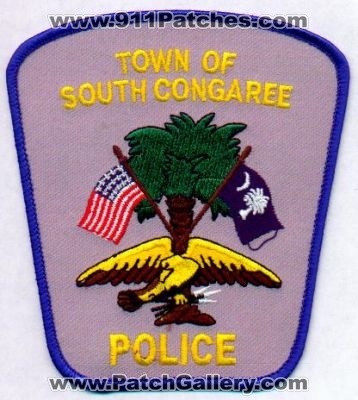 South Congaree Police
Thanks to EmblemAndPatchSales.com for this scan.
Keywords: carolina town of