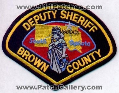 Brown County Sheriff Deputy
Thanks to EmblemAndPatchSales.com for this scan.
Keywords: south dakota