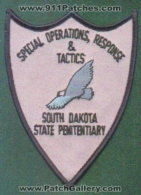 South Dakota State Penitentiary Special Operations Response & Tactics
Thanks to EmblemAndPatchSales.com for this scan.
