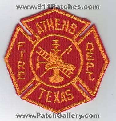Athens Fire Department (Texas)
Thanks to Dave Slade for this scan.
Keywords: dept.