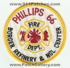 Borger Refinery & NGL Center Fire Dept
Thanks to PaulsFirePatches.com for this scan.
Keywords: texas department phillips 66
