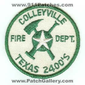 Colleyville Fire Dept
Thanks to PaulsFirePatches.com for this scan.
Keywords: texas department