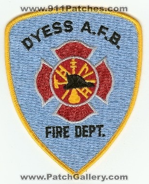 Dyess AFB Fire Dept
Thanks to PaulsFirePatches.com for this scan.
Keywords: texas a.f.b. usaf air force base department