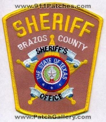 Brazos County Sheriff's Office
Thanks to EmblemAndPatchSales.com for this scan.
Keywords: texas sheriffs