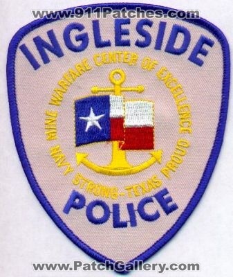 Ingleside Police
Thanks to EmblemAndPatchSales.com for this scan.
Keywords: texas