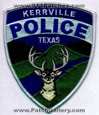 Kerrville Police
Thanks to EmblemAndPatchSales.com for this scan.
Keywords: texas