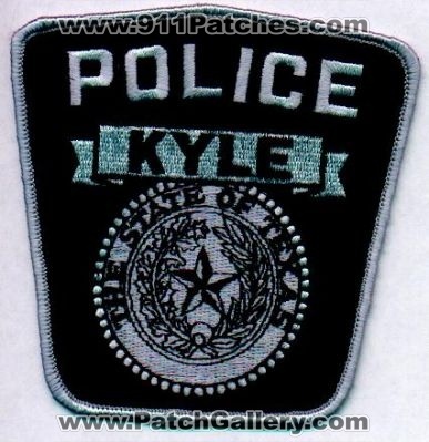 Kyle Police
Thanks to EmblemAndPatchSales.com for this scan.
Keywords: texas