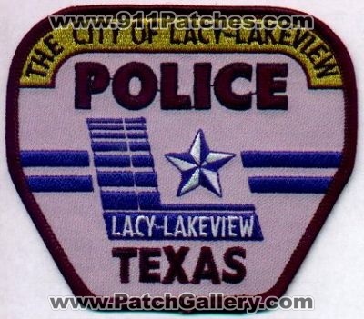 Lacy Lakeview Police
Thanks to EmblemAndPatchSales.com for this scan.
Keywords: texas city of