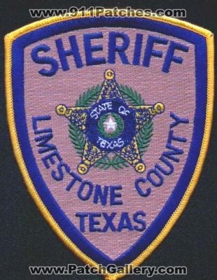 Limestone County Sheriff
Thanks to EmblemAndPatchSales.com for this scan.
Keywords: texas
