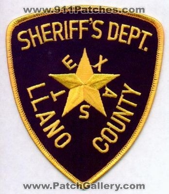 Llano County Sheriff's Dept
Thanks to EmblemAndPatchSales.com for this scan.
Keywords: texas sheriffs department
