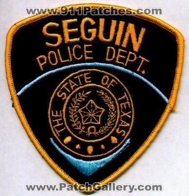 Sequin Police Dept
Thanks to EmblemAndPatchSales.com for this scan.
Keywords: texas department