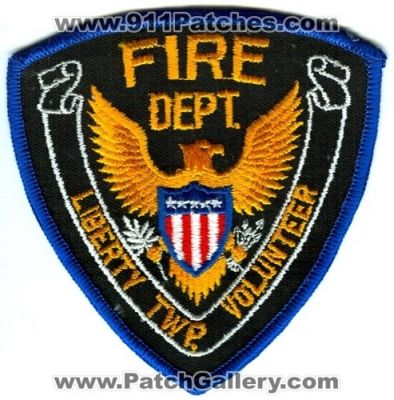 Liberty Township Volunteer Fire Department Patch (UNKNOWN STATE)
Scan By: PatchGallery.com
Keywords: twp. dept.