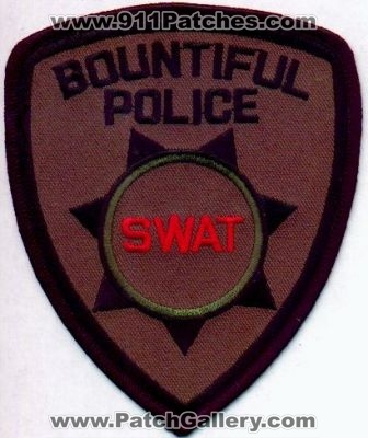 Bountiful Police SWAT
Thanks to EmblemAndPatchSales.com for this scan.
Keywords: utah