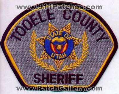 Tooele County Sheriff
Thanks to EmblemAndPatchSales.com for this scan.
Keywords: utah