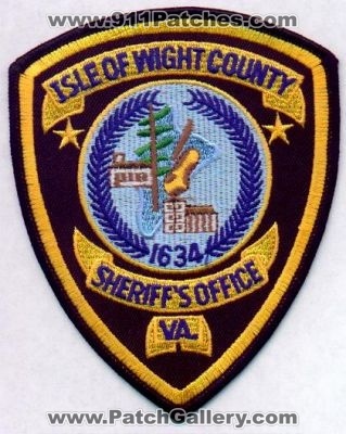 Isle of Wight County Sheriff's Office
Thanks to EmblemAndPatchSales.com for this scan.
Keywords: virginia sheriffs
