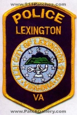 Lexington Police
Thanks to EmblemAndPatchSales.com for this scan.
Keywords: virginia city of