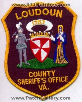 Loundoun County Sheriff's Office
Thanks to EmblemAndPatchSales.com for this scan.
Keywords: virginia sheriffs