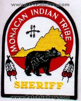 Monacan Indian Tribe Sheriff
Thanks to EmblemAndPatchSales.com for this scan.
Keywords: virginia