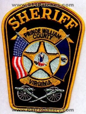 Prince William County Sheriff
Thanks to EmblemAndPatchSales.com for this scan.
Keywords: virginia