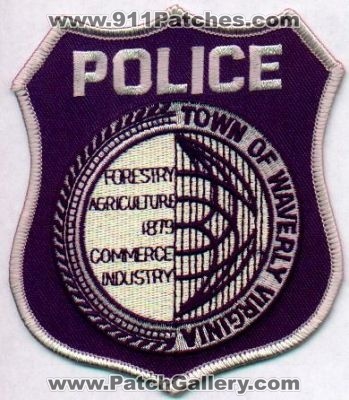 Waverly Police
Thanks to EmblemAndPatchSales.com for this scan.
Keywords: virginia town of