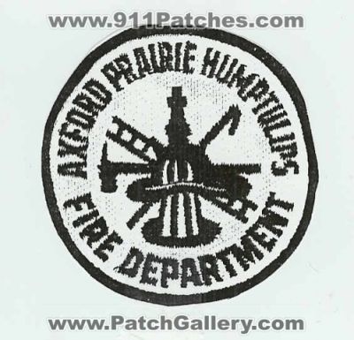 Axford Prairie Humptulips Fire Department (Photocopy) (Washington)
Thanks to Chris Gilbert for this scan.
