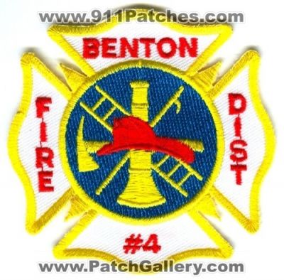 Benton County Fire District 4 (Louisiana)
Scan By: PatchGallery.com
Keywords: co. dist. number no. #4 department dept.