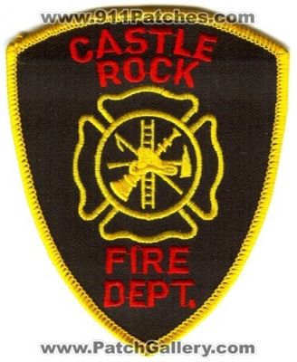Castle Rock Fire Department Patch (Washington)
[b]Scan From: Our Collection[/b]
Keywords: dept.