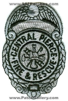 Central Pierce Fire And Rescue Department Patch (Washington)
Scan By: PatchGallery.com
Keywords: & dept.