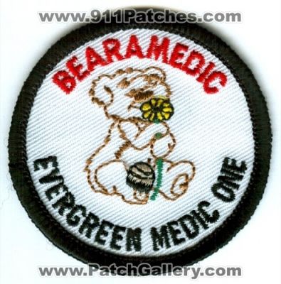 Evergreen Medic One Bearamedic (Washington)
Scan By: PatchGallery.com
Keywords: ems 1 ambulance paramedic