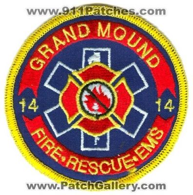 Grand Mound Fire Rescue EMS District 14 (Washington)
Scan By: PatchGallery.com
Keywords: department dept. dist. number no. #14 thurston county co.