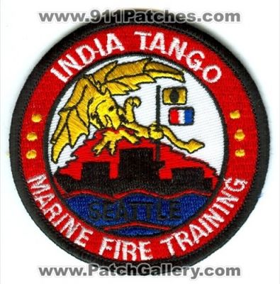 India Tango Marine Fire Training Seattle Patch (Washington)
Scan By: PatchGallery.com
Keywords: fremont maritime firefighting ship boat