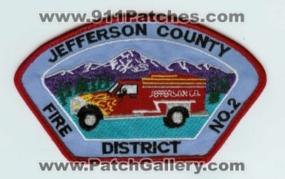 Jefferson County Fire District 2 (Washington)
Thanks to Chris Gilbert for this scan.
Keywords: no. number #2