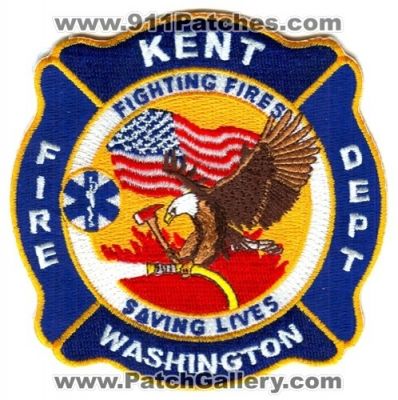 Kent Fire Department Patch (Washington) (Prototype)
Scan By: PatchGallery.com
Keywords: dept. fighting fires saving lives
