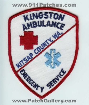 Kingston Ambulance Emergency Service (Washington)
Thanks to Chris Gilbert for this scan.
Keywords: ems kitsap county wa.