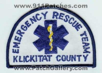 Klickitat County Emergency Rescue Team (Washington)
Thanks to Chris Gilbert for this scan.
