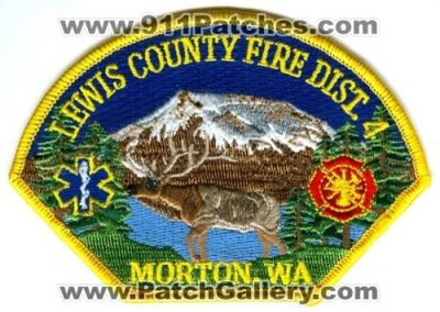 Lewis County Fire District 4 Morton Patch (Washington)
Scan By: PatchGallery.com
Keywords: co. dist. number no. #4 department dept.