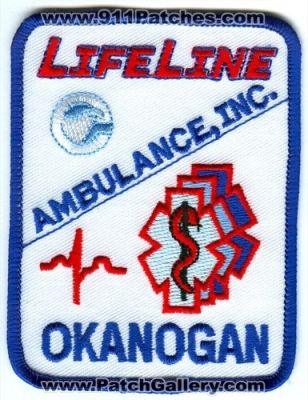 LifeLine Ambulance Inc Okanogan Patch (Washington)
Scan By: PatchGallery.com
Keywords: ems inc. emt paramedic
