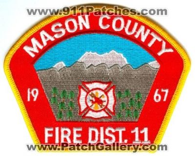 Mason County Fire District 11 (Washington)
Scan By: PatchGallery.com
Keywords: co. dist. number no. #11 department dept.