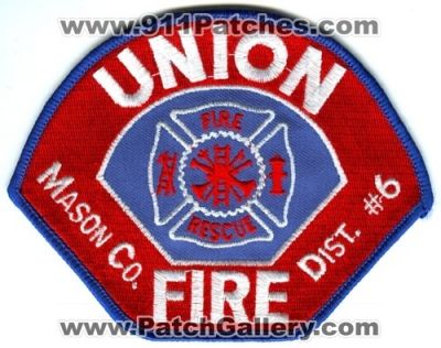 Mason County Fire District 6 Union (Washington)
Scan By: PatchGallery.com
Keywords: co. dist. number no. #6 department dept. rescue