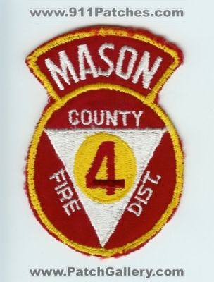 Mason County Fire District 4 (Washington)
Thanks to Chris Gilbert for this scan.
Keywords: dist.