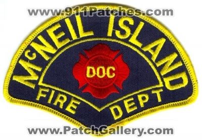 McNeil Island Fire Department DOC Patch (Washington)
Scan By: PatchGallery.com
Keywords: dept. of corrections center prison