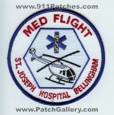 Med Flight Saint Joseph Hospital Bellingham (Washington)
Thanks to Chris Gilbert for this scan.
Keywords: ems air medical helicopter st.