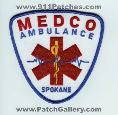 Medco Ambulance Spokane (Washington)
Thanks to Chris Gilbert for this scan.
Keywords: ems