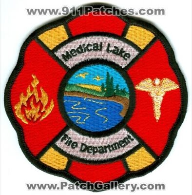 Medical Lake Fire Department Patch (Washington)
Scan By: PatchGallery.com
Keywords: dept.