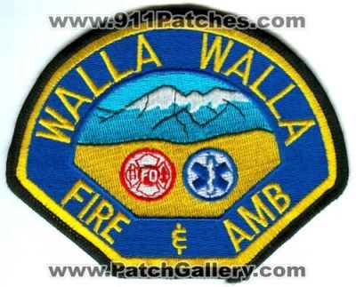 Walla Walla Fire And Ambulance Department (Washington)
Scan By: PatchGallery.com
Keywords: & dept. fd