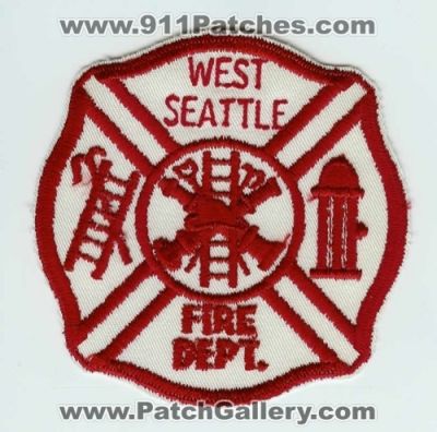 West Seattle Fire Department Patch (Washington)
Thanks to Chris Gilbert for this scan.
Keywords: dept.