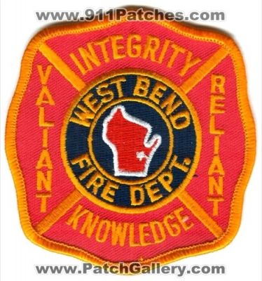 West Bend Fire Department (Wisconsin)
Scan By: PatchGallery.com
Keywords: dept.