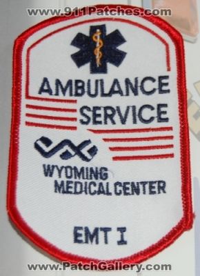 Wyoming Medical Center Ambulance Service EMT I (Wyoming)
Thanks to Perry West for this picture.
Keywords: ems