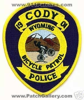 Cody Police Bicycle Patrol (Wyoming)
Thanks to apdsgt for this scan.
