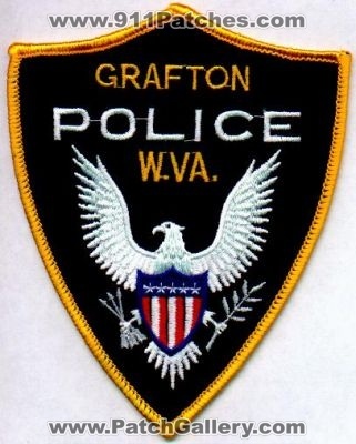 Grafton Police
Thanks to EmblemAndPatchSales.com for this scan.
Keywords: west virginia